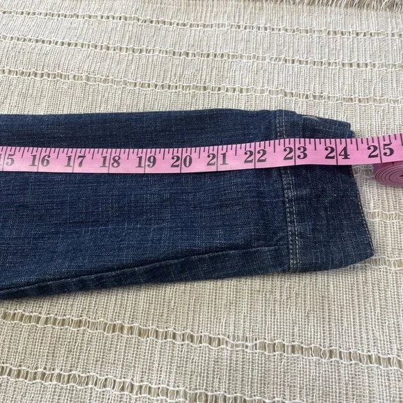 Gander Mountain Jacket women's Medium Dark Wash Denim Jean Coat Outdoor Casual - Picture 9 of 12